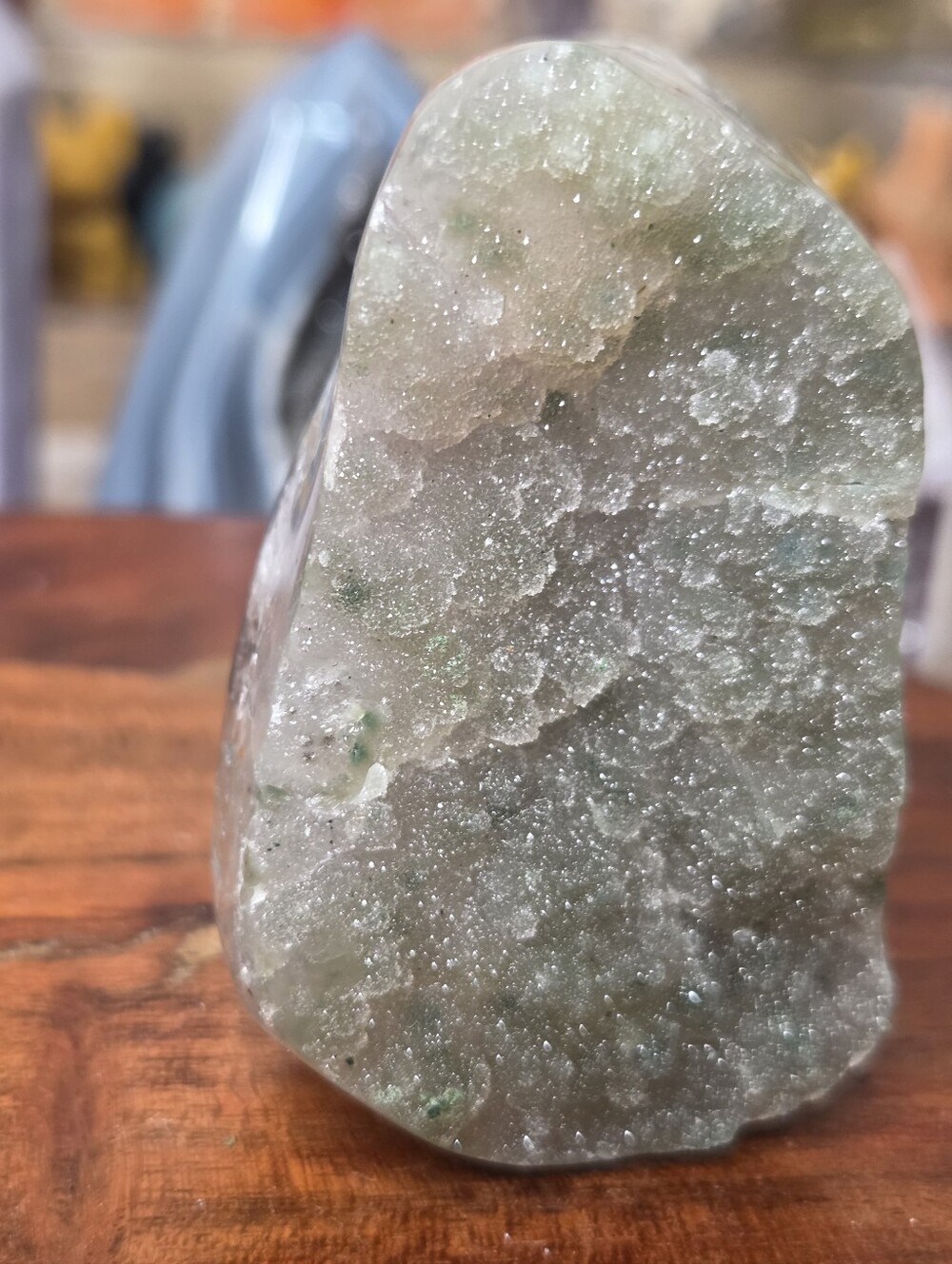 Green Amethyst Freeform 2.5x2.5 (Attracts Abundance)